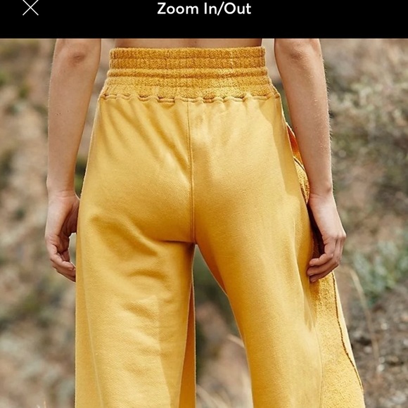 NWT Free People Movement Upbeat Wide Leg Pants XS - Picture 4 of 7
